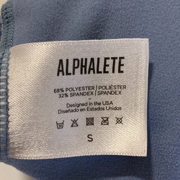 Alphalete Women's Keyhole Pullover Cropped Sports Bra Tank Top Size‎ S - Picture 6 of 11